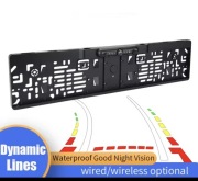 Kamera cofania w ramce tablicy Dynamiczne linie