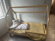 Łóżko domek i rower