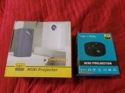 Mini projektory Led Lcd 2 sztuki Nowe 
