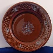 DUŻY TALERZ PATERA PORCELANA TUŁOWICE 28 cm