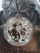Srebna moneta 5 euro KNIGHTS OF THE PAST 2022