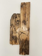 Zegar wiszacy scienny stare deski prezent dechy loft