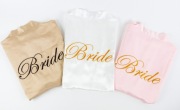 Szlafroki ślubne "Bride" "Bridesmaid"