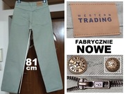 spodnie jeans WESTERN TRADING W31 L32 pas 79 80 - 81 82 j. NOWE