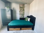 Łóżko rogowe 210/110 z szufladami i materacem (rob