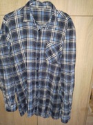 Koszula męska flanelowa w kratkę. Rozm. M/L
