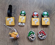 Zestaw 7 zabawek kinder joy z serii mario