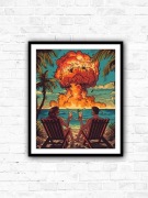 Plakat "Koniec Świata" 50x70cm w antyramie