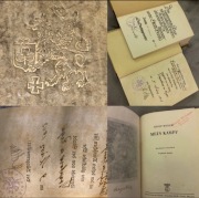 BIAŁY KRUK !! XR !! Hitler Mein Kampf 1942 Pomorze Trzebiatów n.Regą