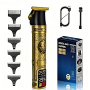 Profesjonalna elektryczna maszynka do strzyżenia włosów i trymer do brody 