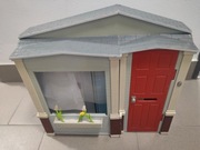 Domek dla lalek barbie efekty dźwiekowe kompaktowy składany mattel