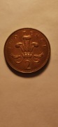 Two Pence 1997 rok.  Wielka Brytania 