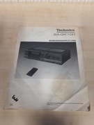 Instrukcja obsługi aplituner TECHNICS SA-GX100 orginalna