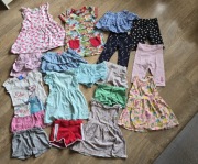 Duży zestaw ubranek na lato dla dziewczynki 104-116cm