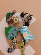 Pokemon pin 6 szt
