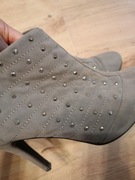 Botki na szpilce dżety  ideał na wiosnę 