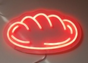 NEON PIEKARNIA PIECZYWO BUŁKA SZYLD LED  DEK OKIENNA ŚCIENNA WITRYNA 40 CM 