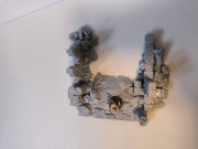 Zrujnowana droga zakończenie drogi RE2  (Lost City) RPG D&D Diorama Makieta