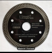 Diamentowa cienka tarcza do cięcia płytek ceramicznych, gresu - seria Atom 