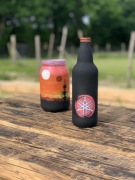 Wazon ozdobny butelka lampka YAMAHA