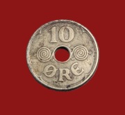 Moneta 10 ore 1937, Dania