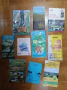 Mapy/broszury wędkarskie lata 90 