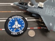 Naszywka F-35B VMFA-214 Black Sheep USMC rzep velcro