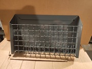 Wieszak metalowy na ulotki, listy - solidny