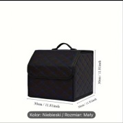 Organizer do bagażnika samochodowego | S | składany | mocny | uniwersalny