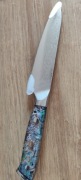 Nóż szefa kuchni stal damasceńska 