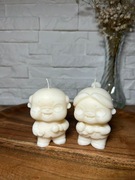 Świeca sojowa babcia dziadek dzień babci dzień dziadka H&F Harmony Flame 