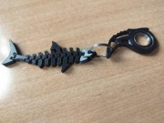 Keyrambit czarny + rekin czarny | zabawka | 