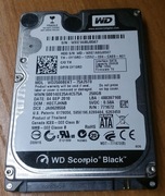 Dysk WD Scorpio BLACK, WD250BEKT, 250GB, 2,5cala, 7.2k