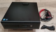Komputer HP 800 G1 SFF 16gb ram i5 4570 600GB Windows 10 PRO zestaw