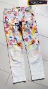 Marc Cain cudne spodnie kwieciste ombre r.M/L