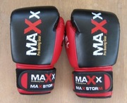 Rękawice bokserskie Max Strom Gel X Lite + łapa trenera Lonsdale