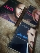 Książki Blanki Lipińskiej "365 dni", "Ten dzień" i  "Kolejne 365 dni" 