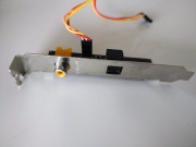 Śledź wyjście spdif rca do płyty głównej 3pin 2pin wyjście optyczne toslink