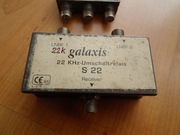 przełącznik konwertera sat galaxis 22KHz + diseq c switch 900-2400MHz