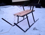 Solidne sanki stalowe