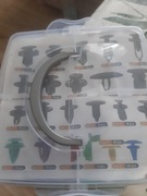 Zestaw spinek samochodowej tapicerki drzwi uszczelek rozne rodzaje 