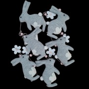 Girlanda wielkanocna Tkmaxx T.k.maxx zajączki maxi długa 200 cm Nowa