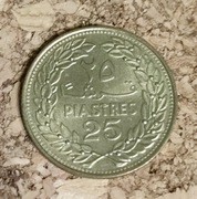 Moneta 25 piastres 1970