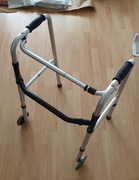 Balkonik chodzik dla seniora, aluminiowy, składany