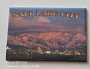 Magnes na lodówkę SALT LAKE CITY USA Stany Zjednoczone(10)