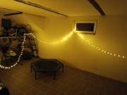Girlanda, łańcuch świetlny LED 30 metrów. 300 kulek.