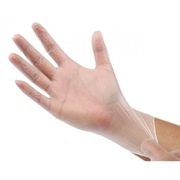 Rękawiczki winylowe mocne grube hurt! L