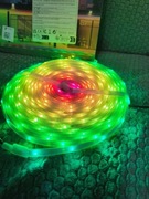 Taśma Led 15m zewnętrzna wewnętrzna IP6 RGB+IC Z App/pilot