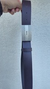Nowy Pasek męski Hugo Boss skóra naturalna