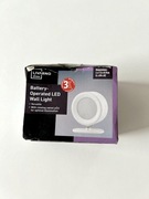 NOWA Lampka ścienna LED na baterie biała Livarno Home